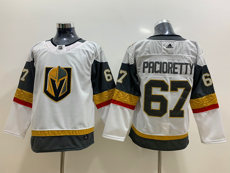Men's Vegas Golden Knights Max Pacioretty #67 White Breakaway Jersey